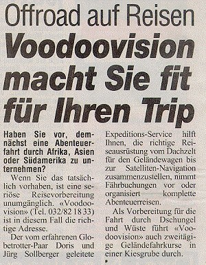 18.09.1994 - BlickOffraod-Reisen - Voodoovision macht Sie fit