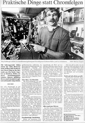  08.09.1995 - Der BundPraktische Dinge statt Chromfelgen