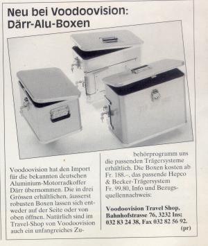  16.05.1995 - Moto Sport SchweizNeu Voodoovision: Därr Aluboxen