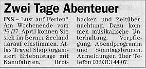  23.04.1997 - BlickZwei Tage Abenteuer