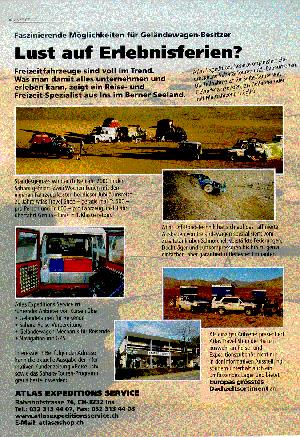  05.01.1999 - Toyota InfoLust auf Erlebnisferien?
