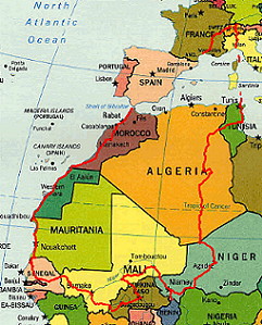 Grosse Westsahara-Westafrika-Hoggar-Rundreise