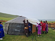 Mongolei 2023, Teil 1: Adler und Pferde, Westmongolei - Foto 97
