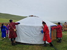 Mongolei 2023, Teil 1: Adler und Pferde, Westmongolei - Foto 98