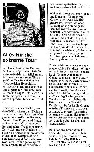  16.06.1992 - Moto Sport SchweizAlles für die extreme Tour