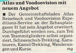  11.01.1994 - Berner ZeitungAtlas und Vodoovision mit neuem Angebot