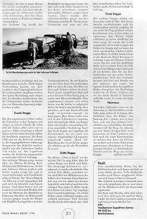  02.02.1996 - Four Wheel DriveOdysse eines Landrover-Fahrers, 2. Teil