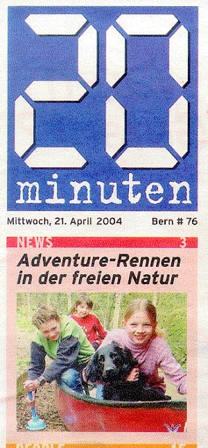  21.04.2004 - 20 MinutenAdventure-Race in der Natur